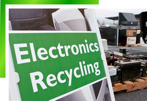 Electronics recycling for residents .